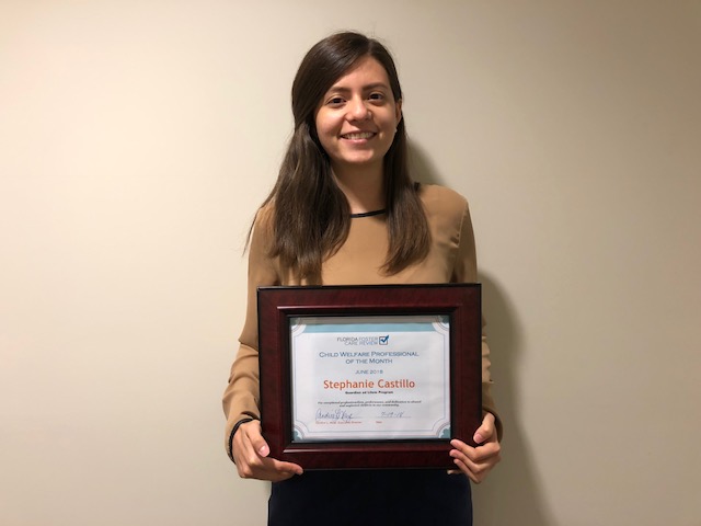 GAL Program’s Stephanie Castillo Named Child Welfare Professional of the Month