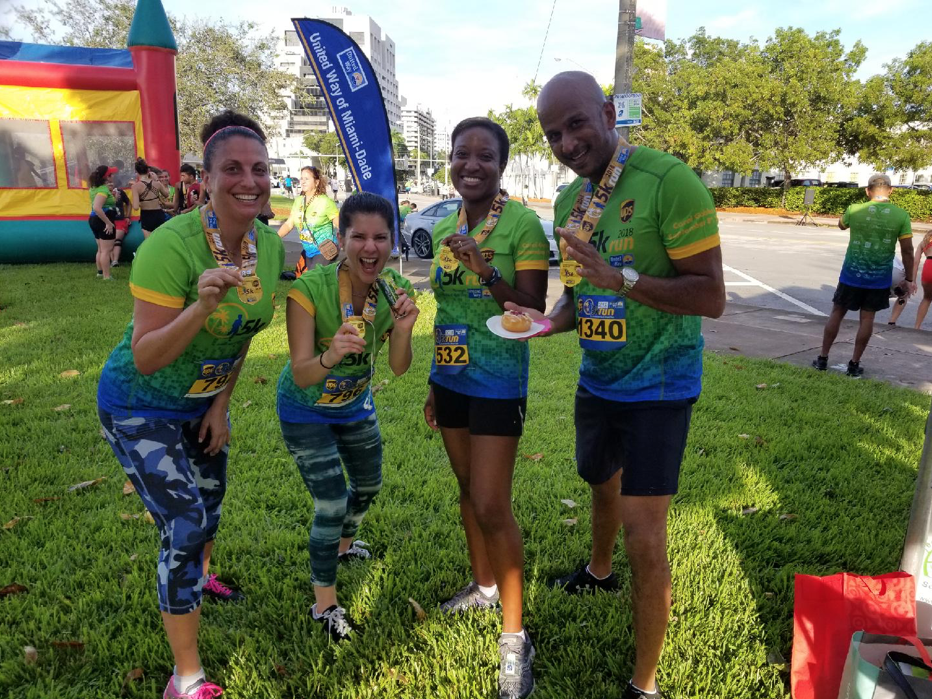 FFCR Staff & Volunteers Run to Support the United Way of Miami-Dade